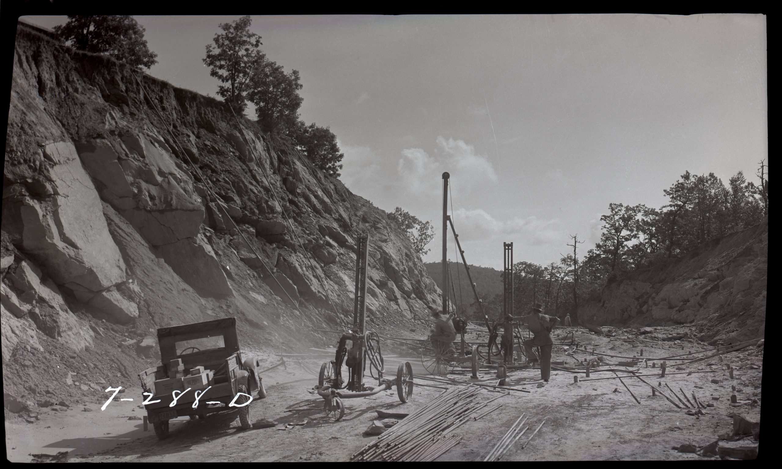 Spotlight Construction of the Blue Ridge Parkway The Unwritten Record