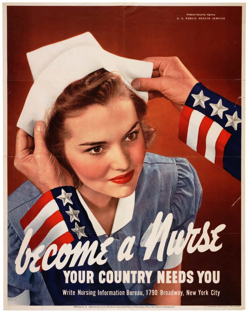 "Become a nurse - Your country needs you"