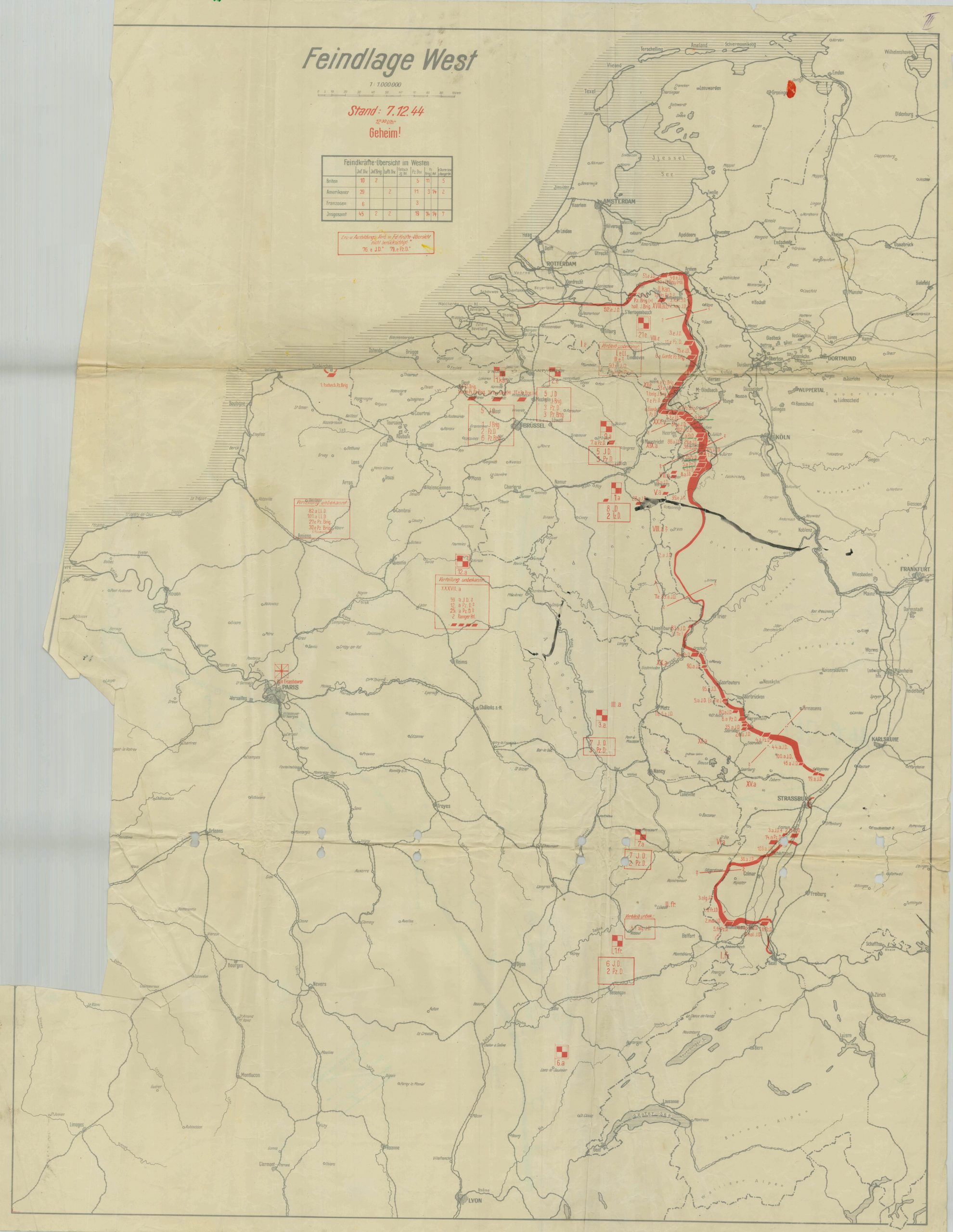 Recently Opened Series: German World War II Maps – The Unwritten Record